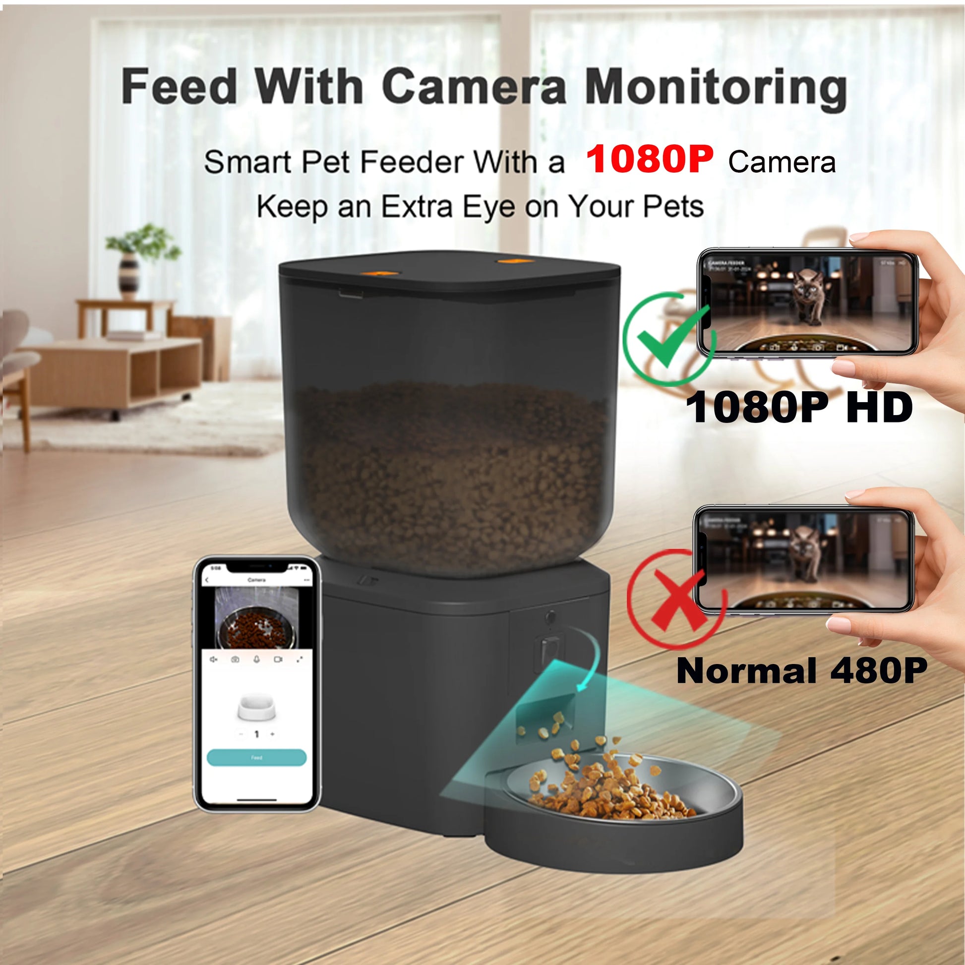 bastet crown 2 bowl cat automatic cat feeder 